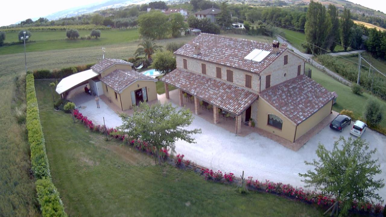 Agriturismo La Vecchia Fonte Castelbellino Eksteriør bilde